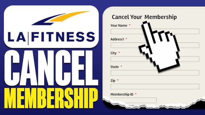how do i cancel la fitness membership