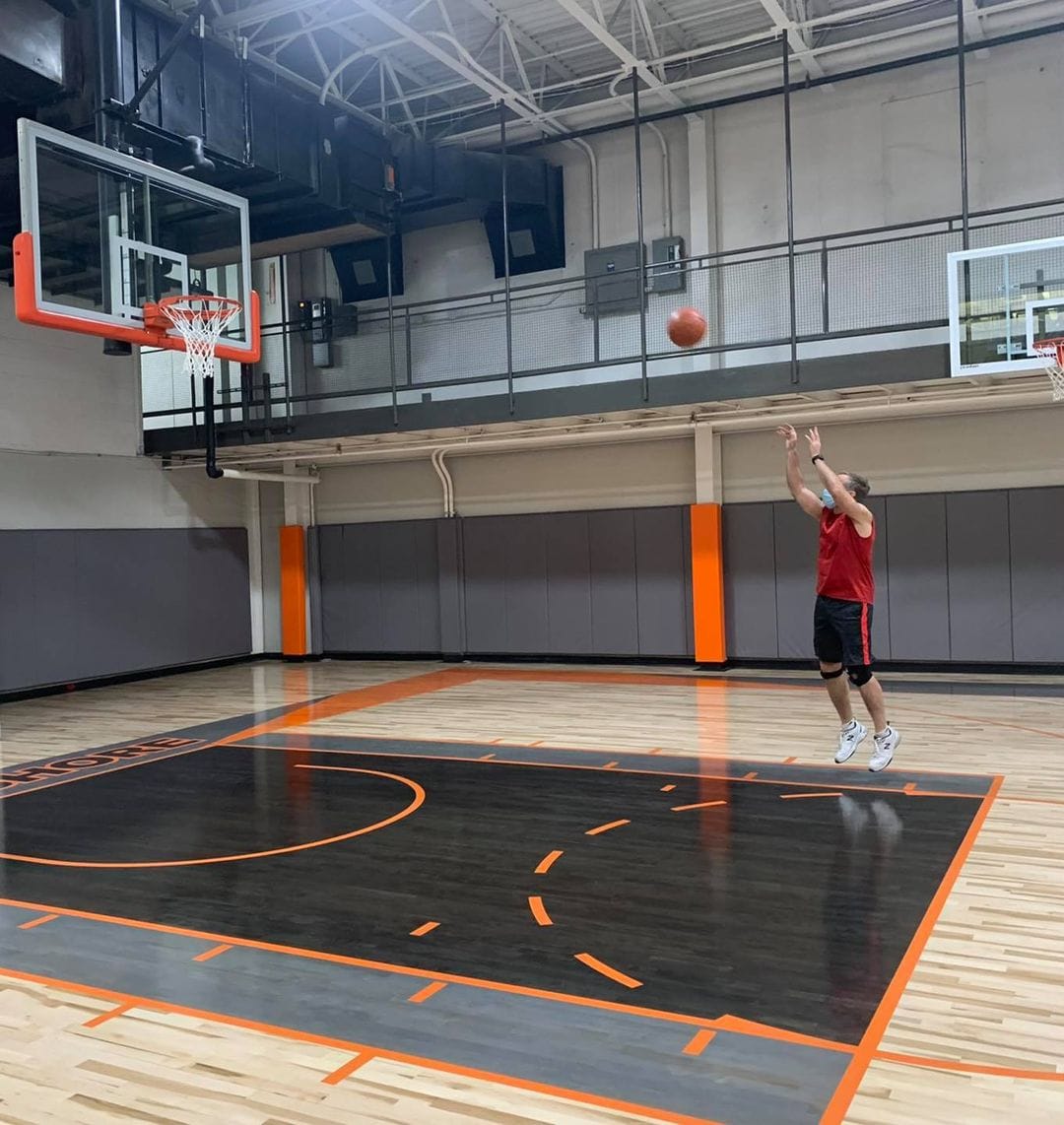 fitness center with basketball court near me