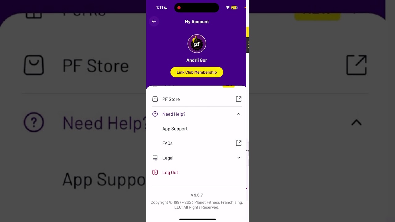 como cancelar planet fitness desde la app