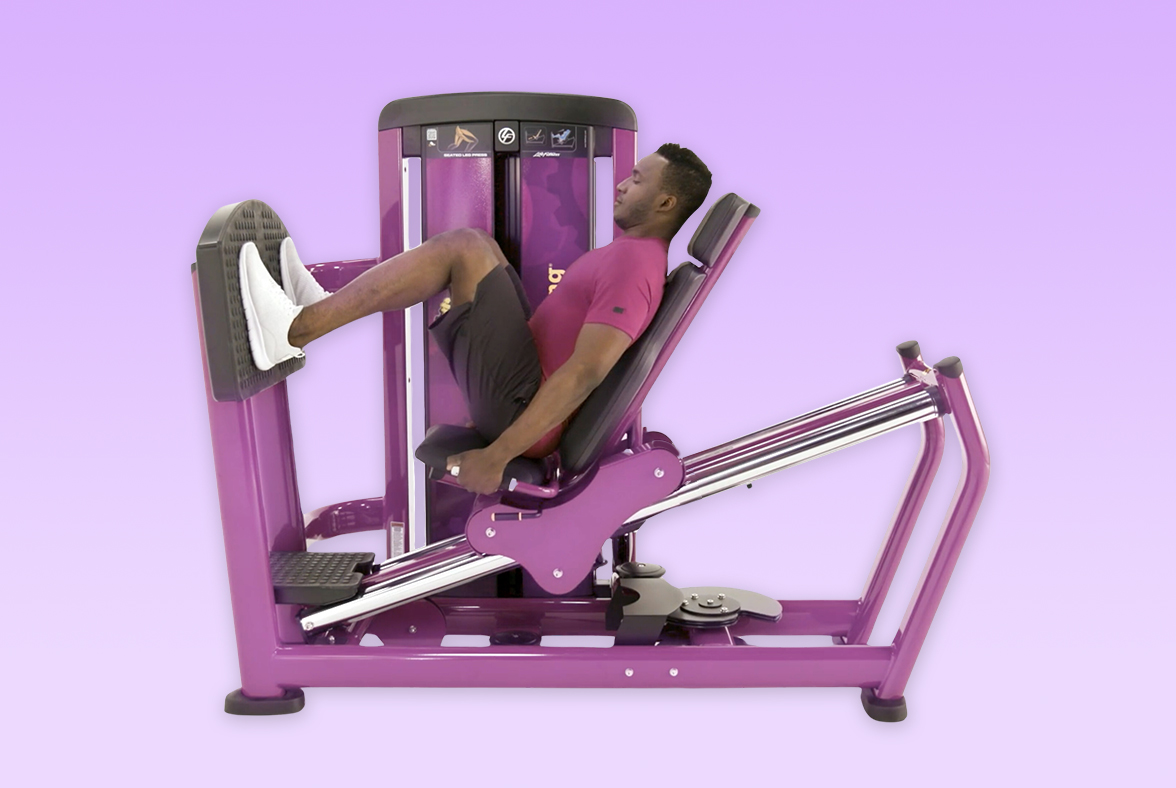 leg exercise machines at planet fitness