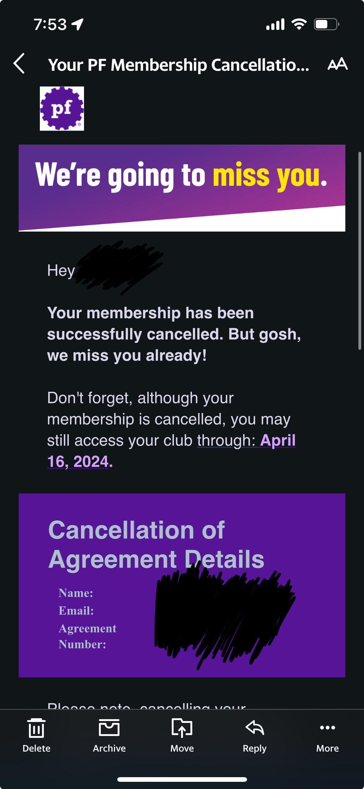 how to cancel my gym membership at planet fitness