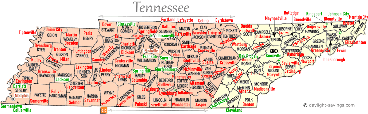 union city tn time zone