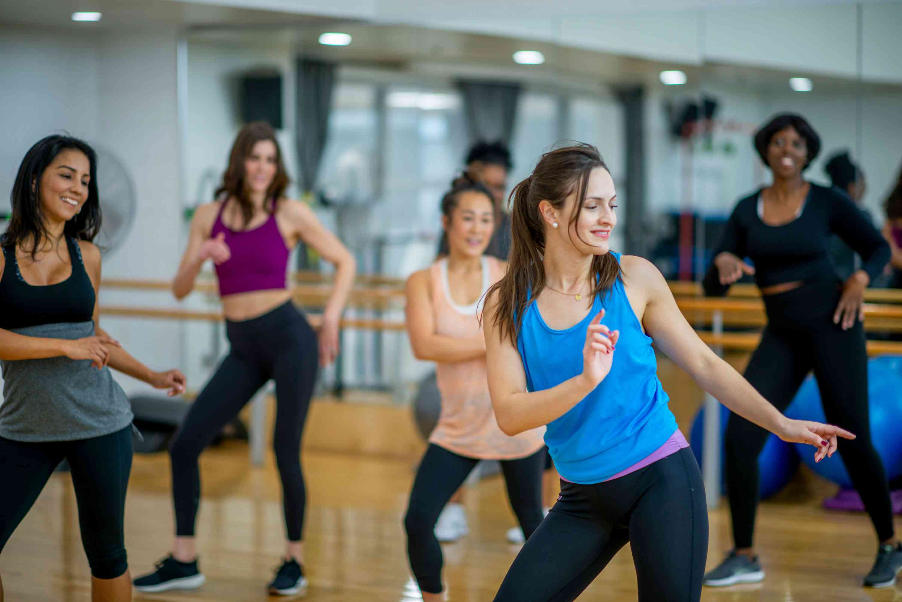 zumba is an example of a-an class