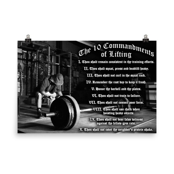 The 10 Commandments of CrossFit