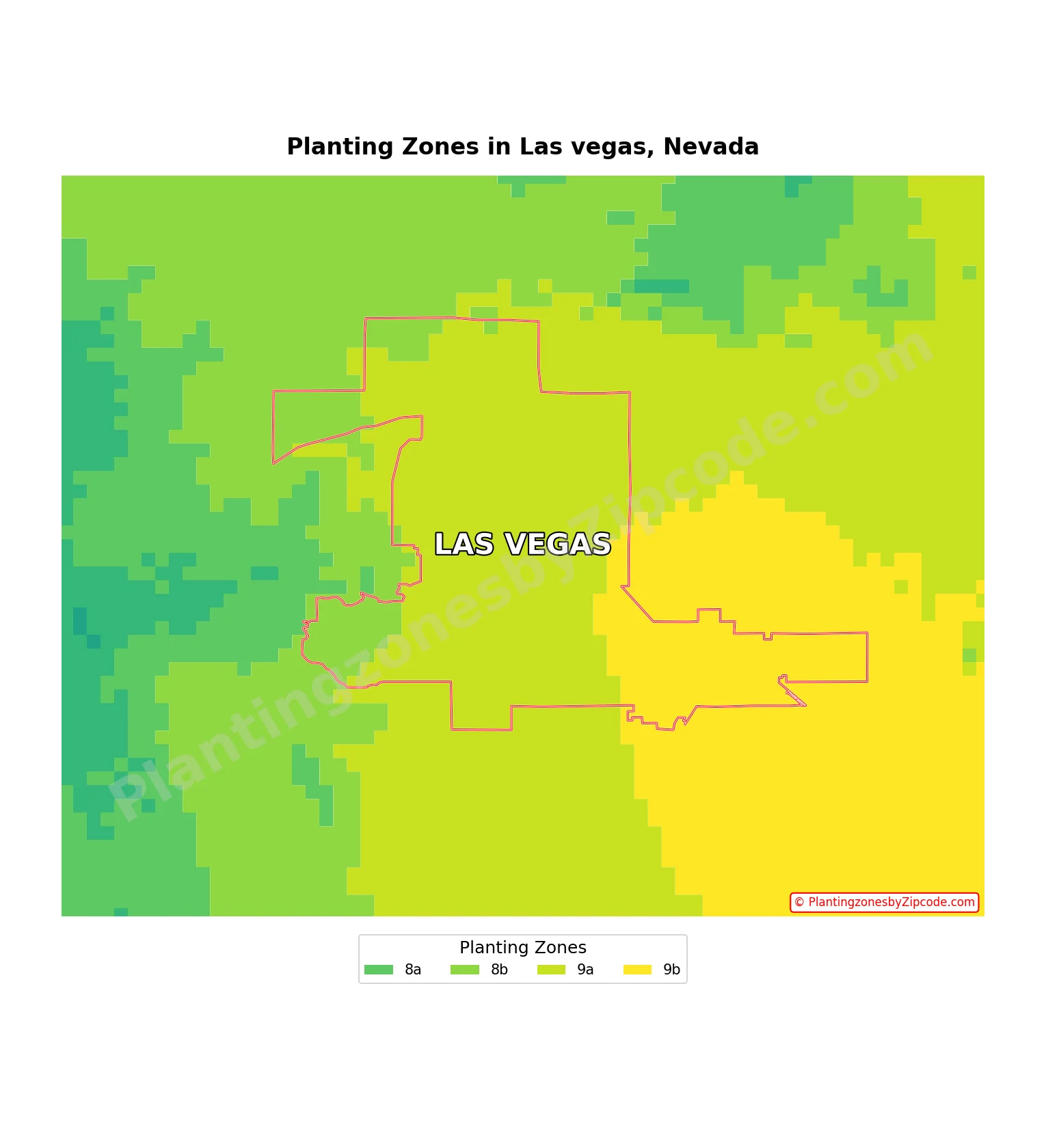 las vegas plant zone