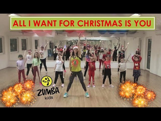 all i want for christmas zumba