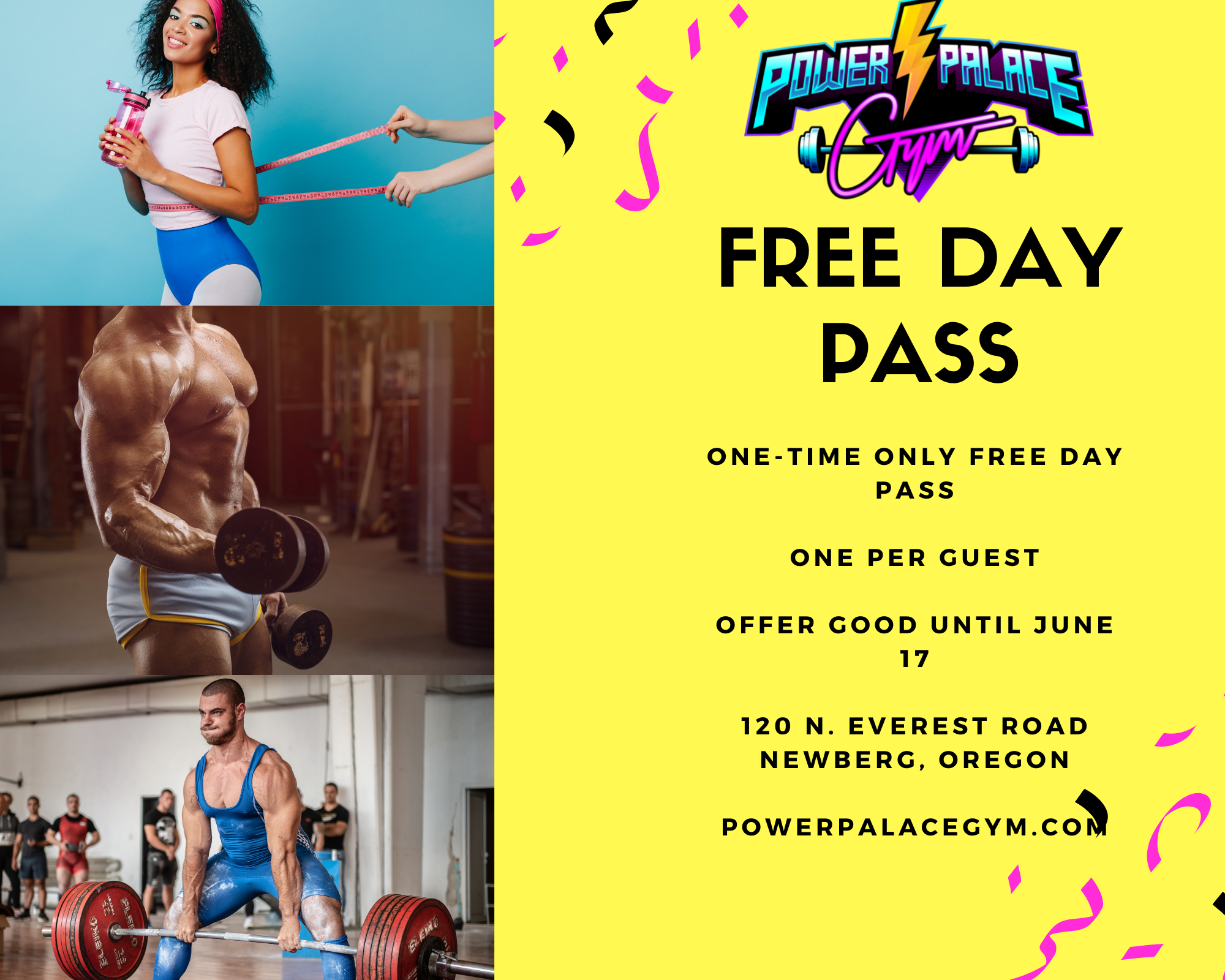 gym free day pass