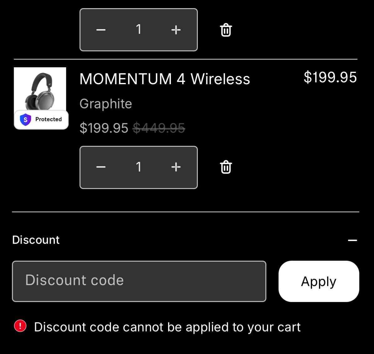 momentum discount code