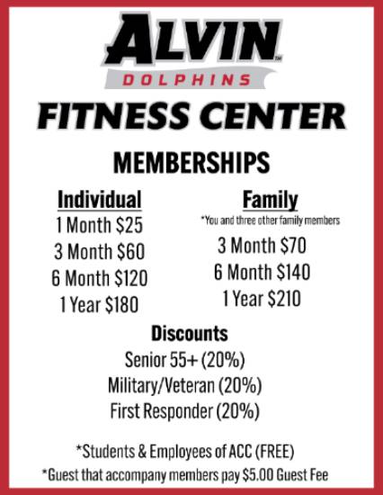 fitness center memberships