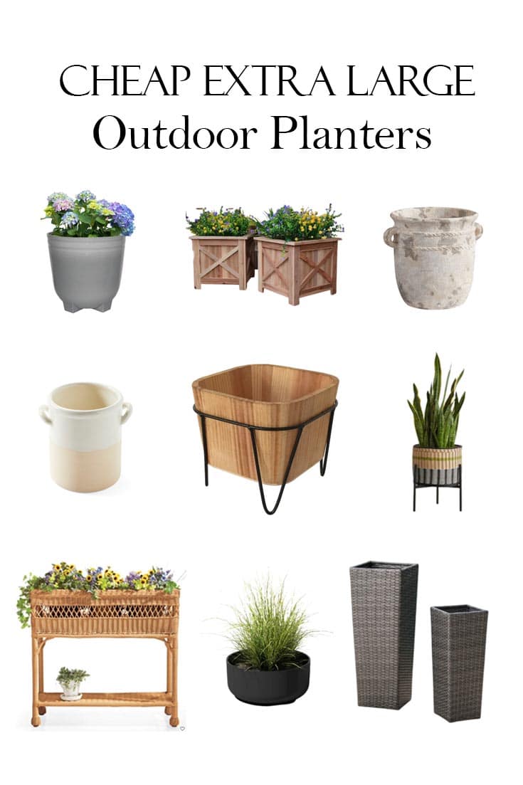 cheap big planters