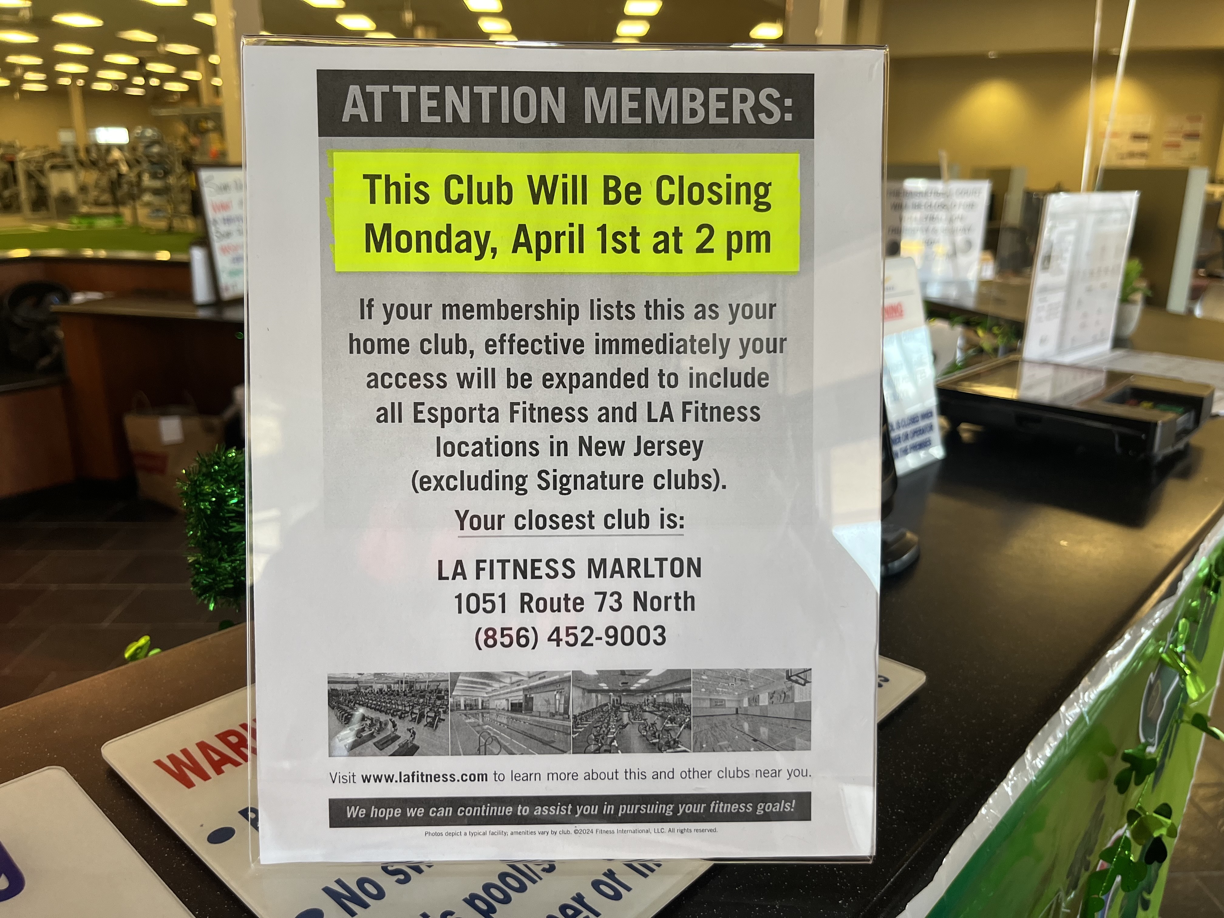 is la fitness closing
