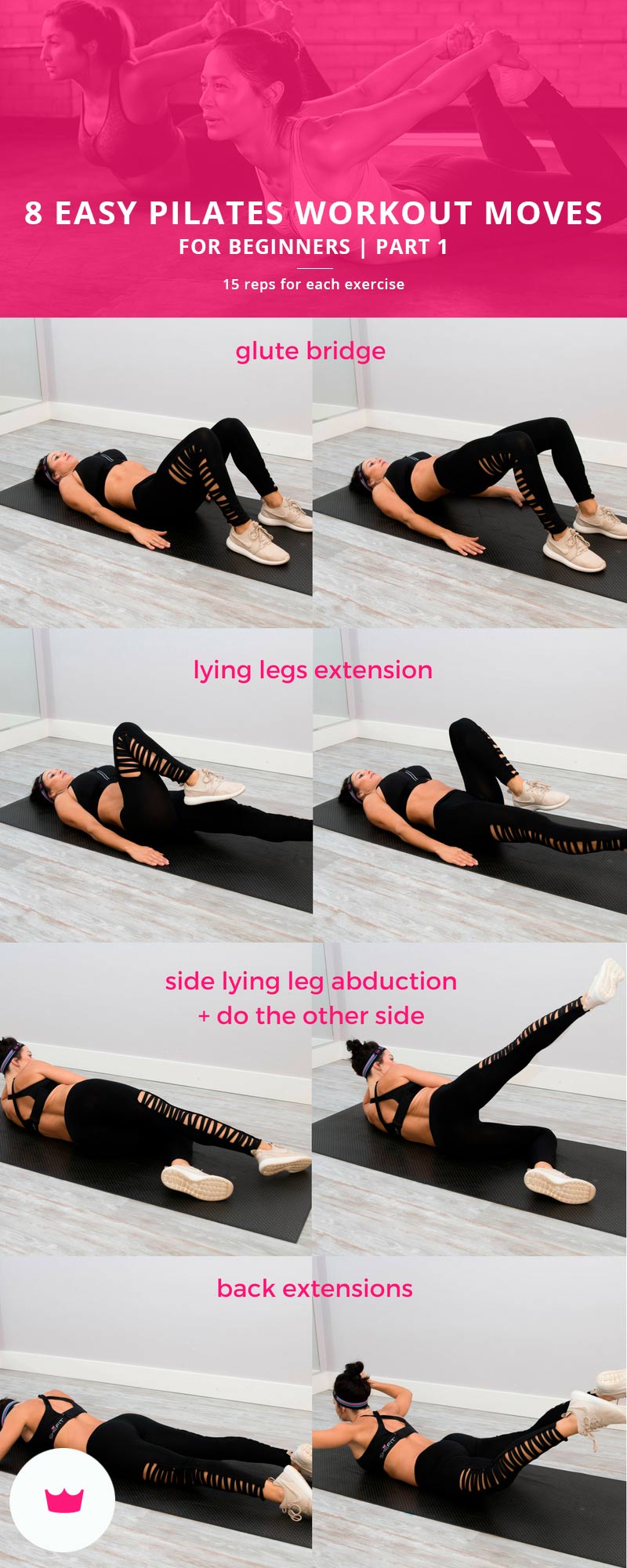 beginner pilates workout at home
