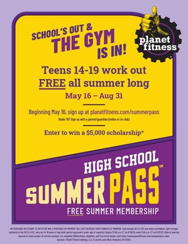 free planet fitness for teens 2025