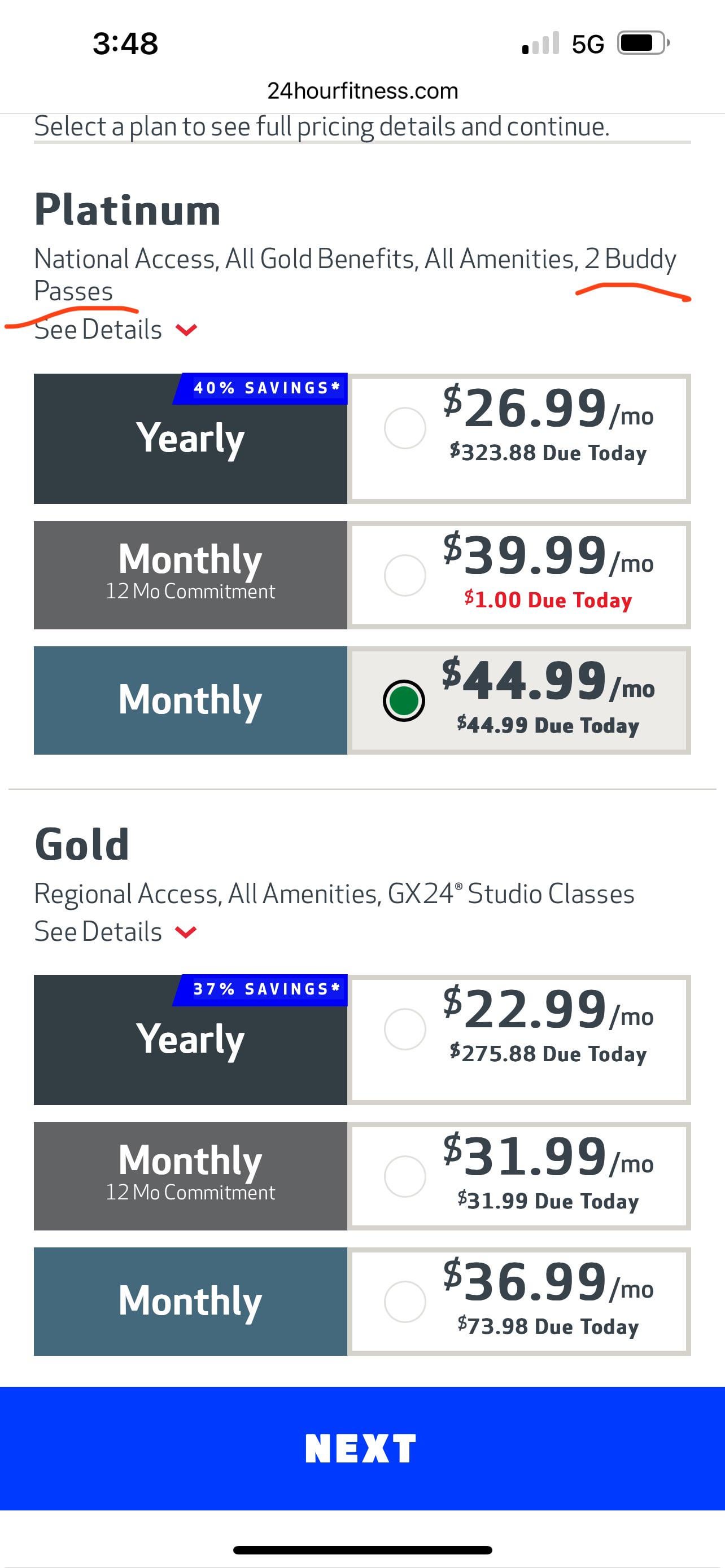 is 24 hour fitness buddy pass unlimited