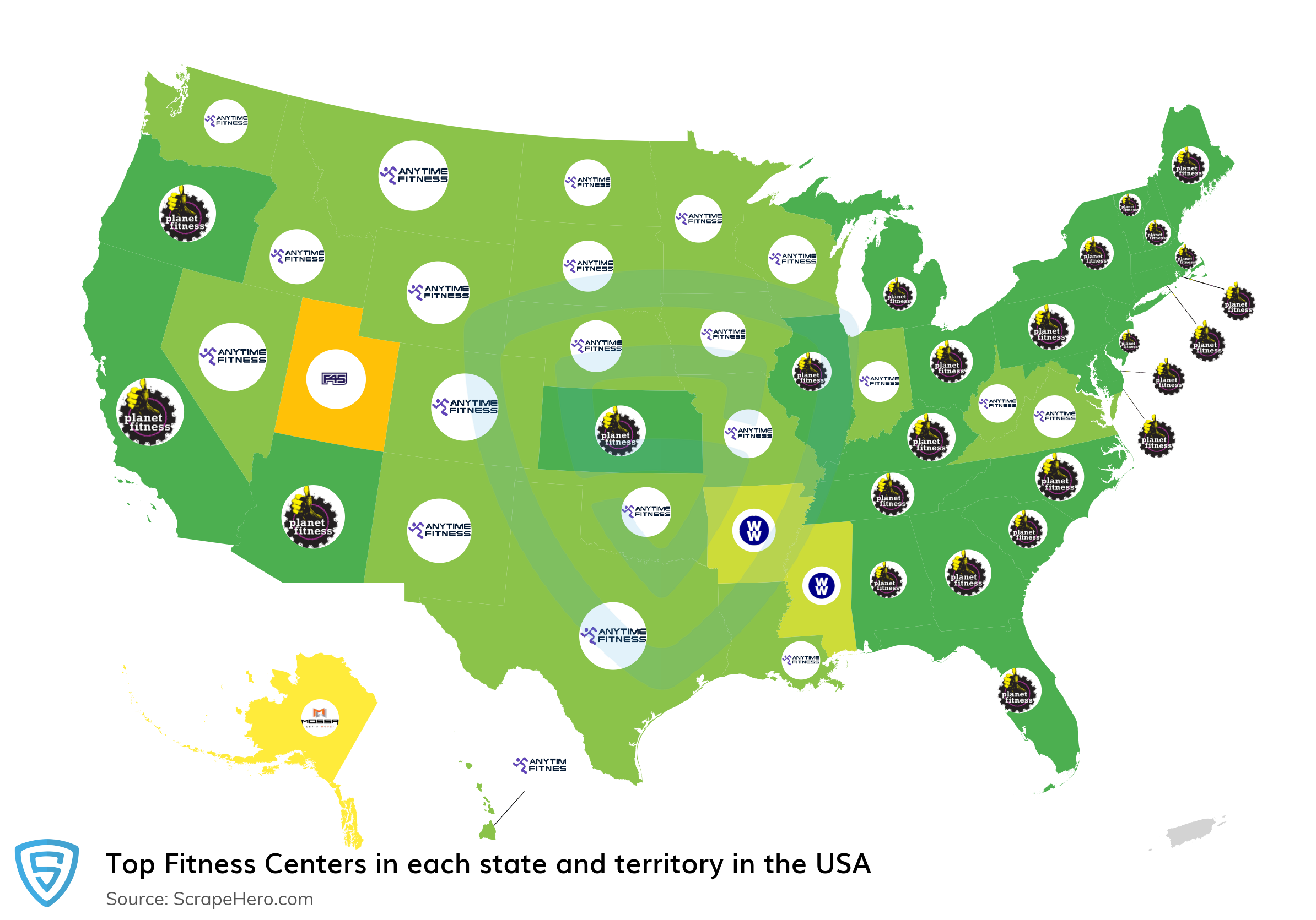 gyms that are nationwide