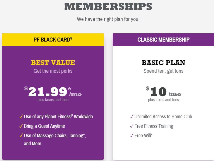 how much are day passes at planet fitness