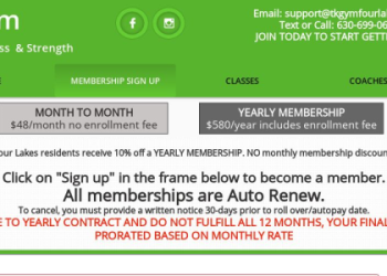 no enrollment fee gym