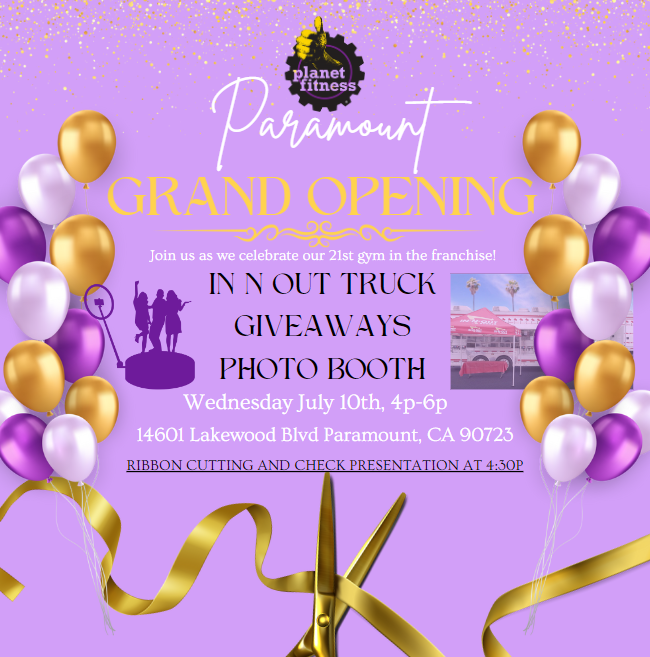 planet fitness grand opening