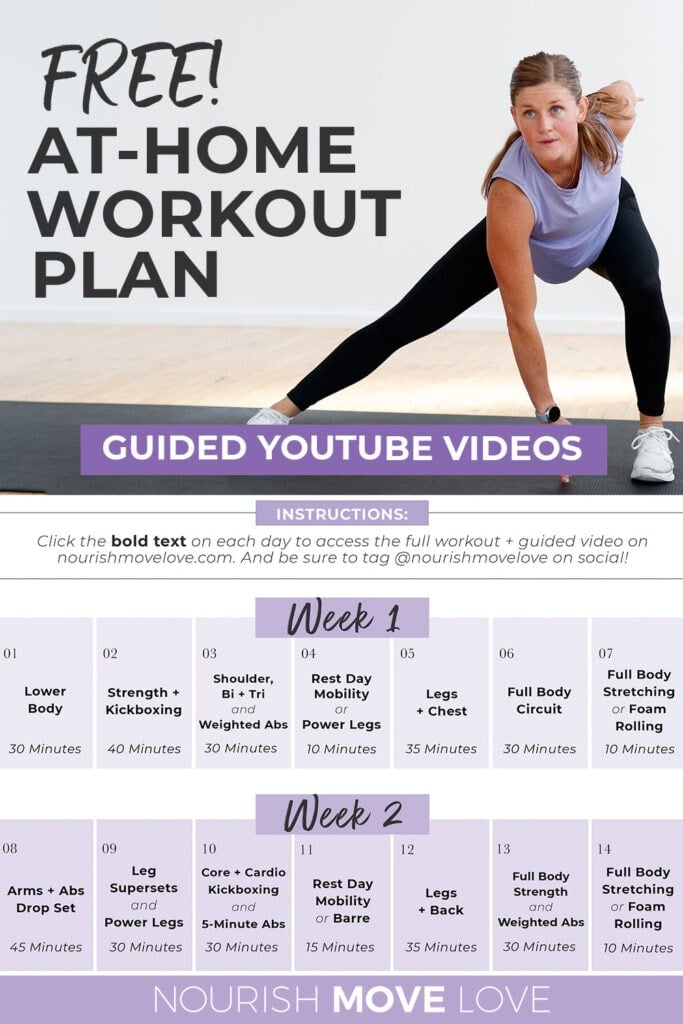 full body workout plan pdf free download